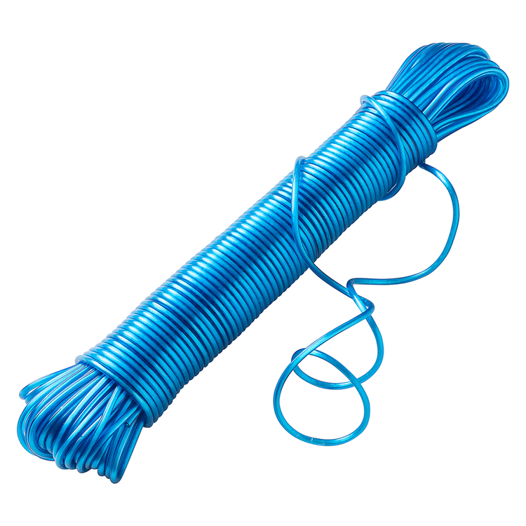 Mack 1014009 - waslijndraad pp blauw streng 3mm 30m | 5 stuks