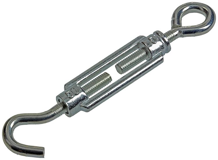 Mack 1008448 - 2 spanners oog + haak m5 x 50mm verzinkt | 10 stuks