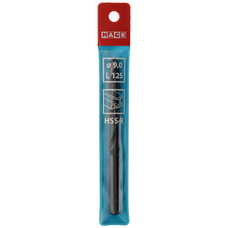 Mack 1018189 - universeelboor hss r ø 9,0 x 125 mm | 5 stuks