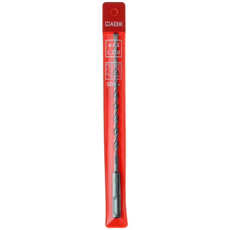 Mack 1018212 - hamerboor sds+ 6,5x210 | 2 stuks