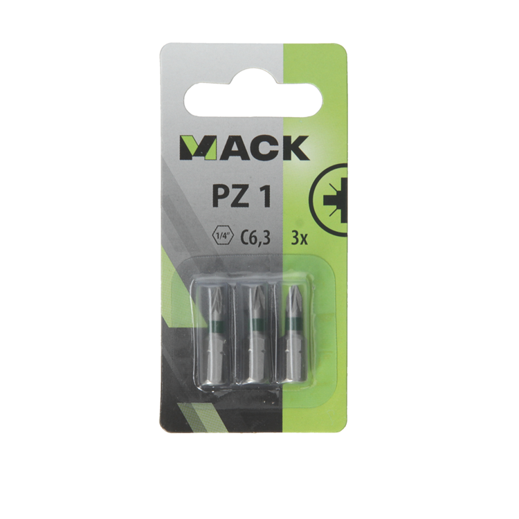 Mack 1018295 - schroefbit pz1 l25mm 3st | 5 stuks