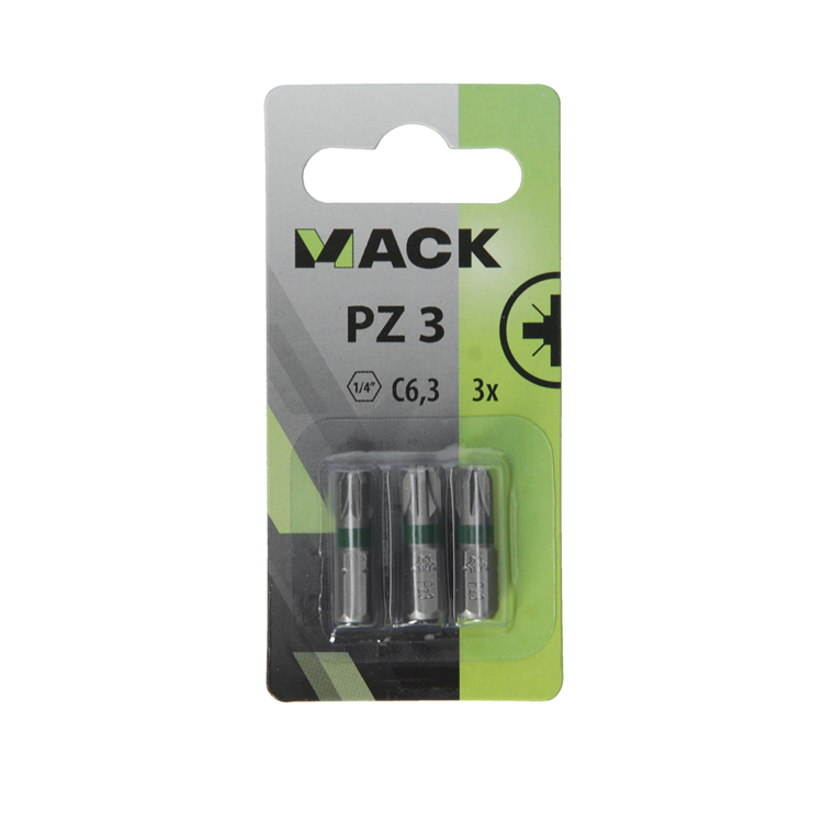 Mack 1018297 - schroefbit pz3 l25mm 3st | 5 stuks