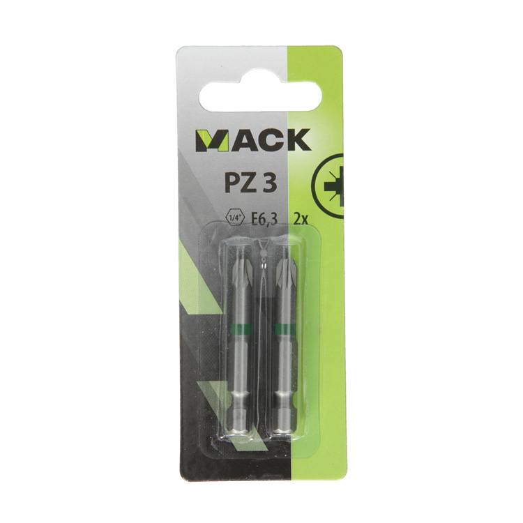 Mack 1018300 - schroefbit pz3 l50mm 3st | 5 stuks