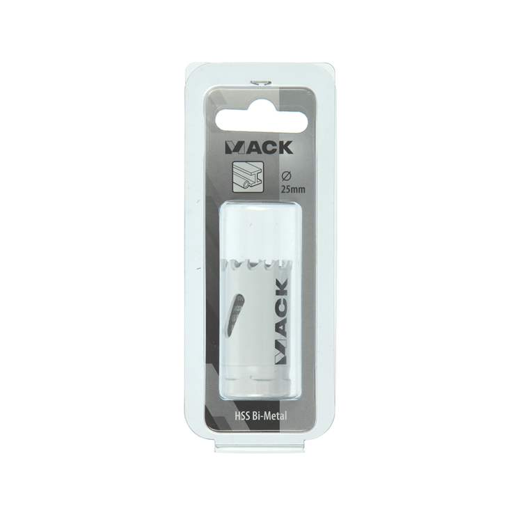 Mack 1018321 - gatzaag bimetaal ø 25mm | 3 stuks