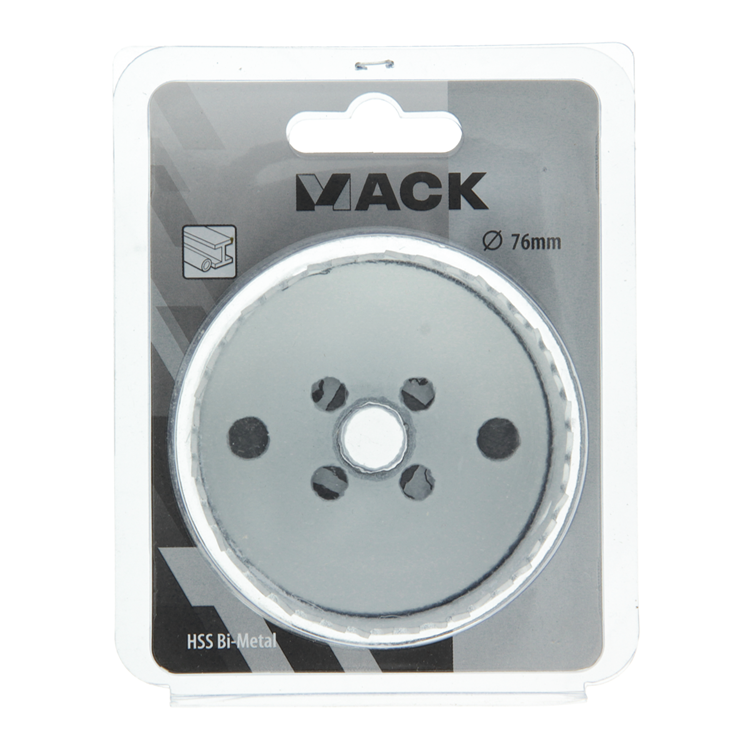 Mack 1018333 - gatzaag bimetaal ø 76mm | 3 stuks