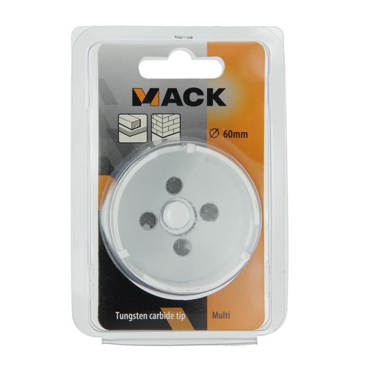 Mack 1018348 - gatzaag multi tct ø 60mm | 3 stuks
