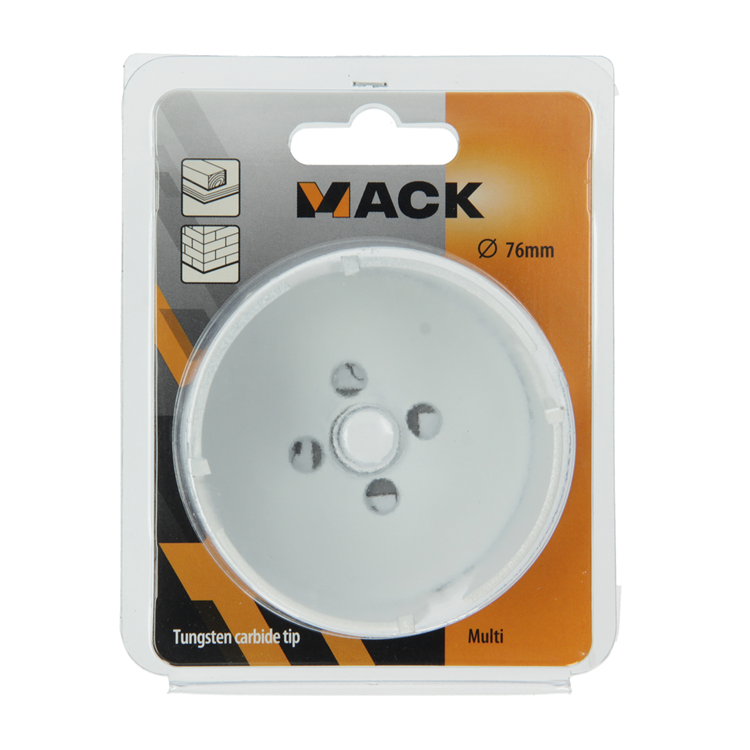 Mack 1018352 - gatzaag multi tct ø 76mm | 3 stuks