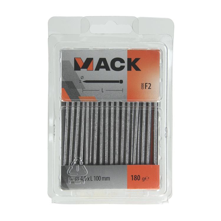 Mack 1017147 - nagel ronde kop 180 gr 4,0 x 100 mm | 5 stuks