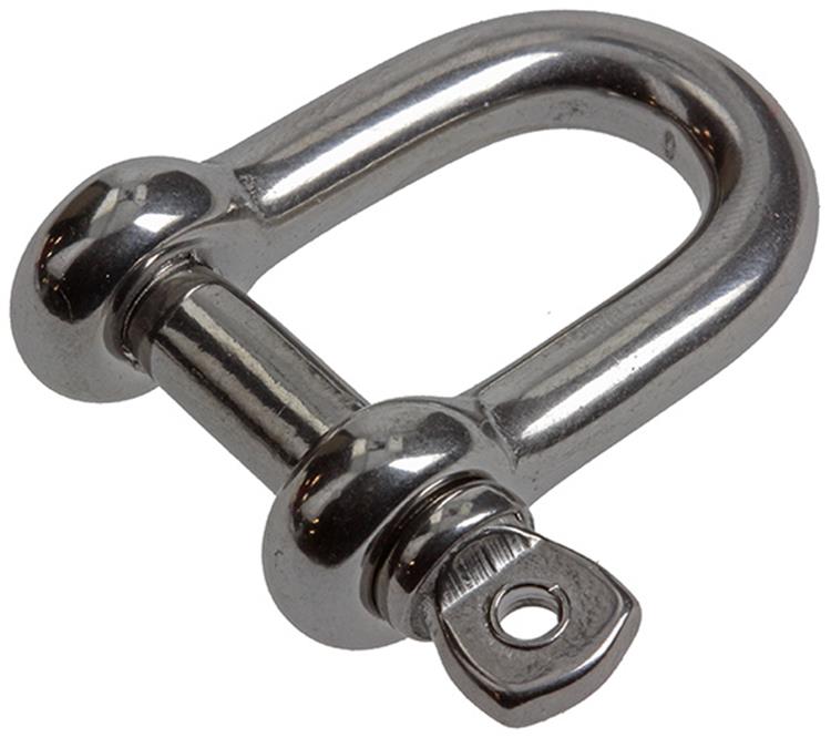 Mack 1008456 - 2 kelven recht 6mm inox | 10 stuks
