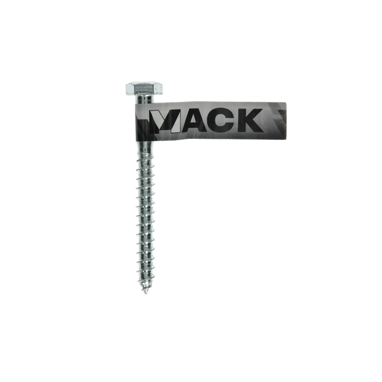 Mack 1017418 - houtdraadbout staal verzinkt 1 st 8 x 80 mm | 10 stuks