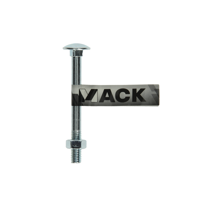 Mack 1017584 - houtbout + moer staal verzinkt1 st m8 x 80 mm | 10 stuks