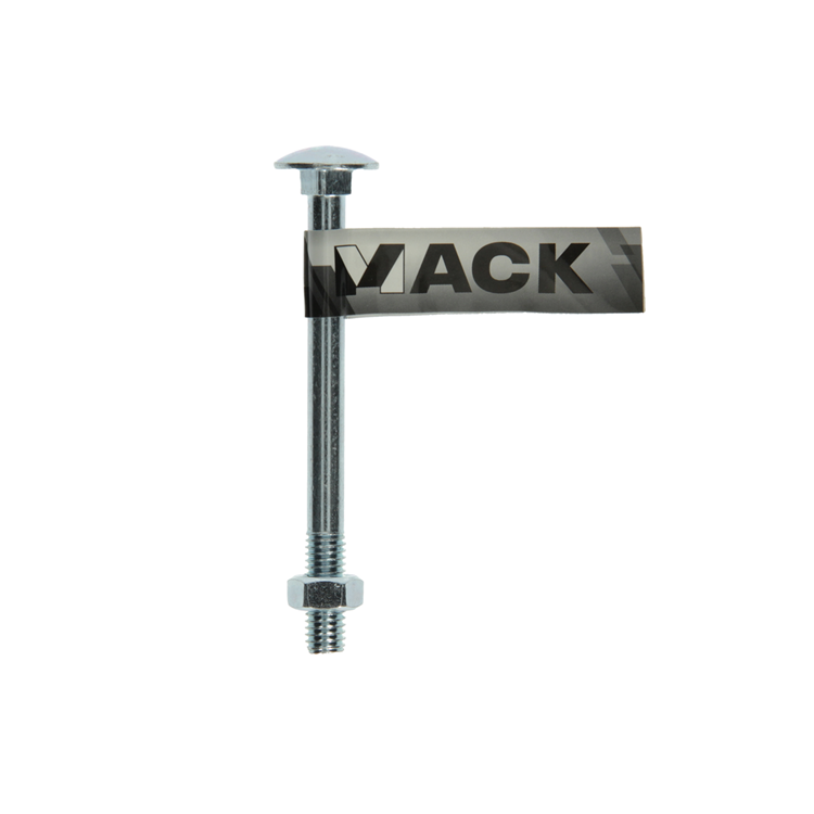 Mack 1017585 - houtbout + moer staal verzinkt1 st m8 x 90 mm | 10 stuks