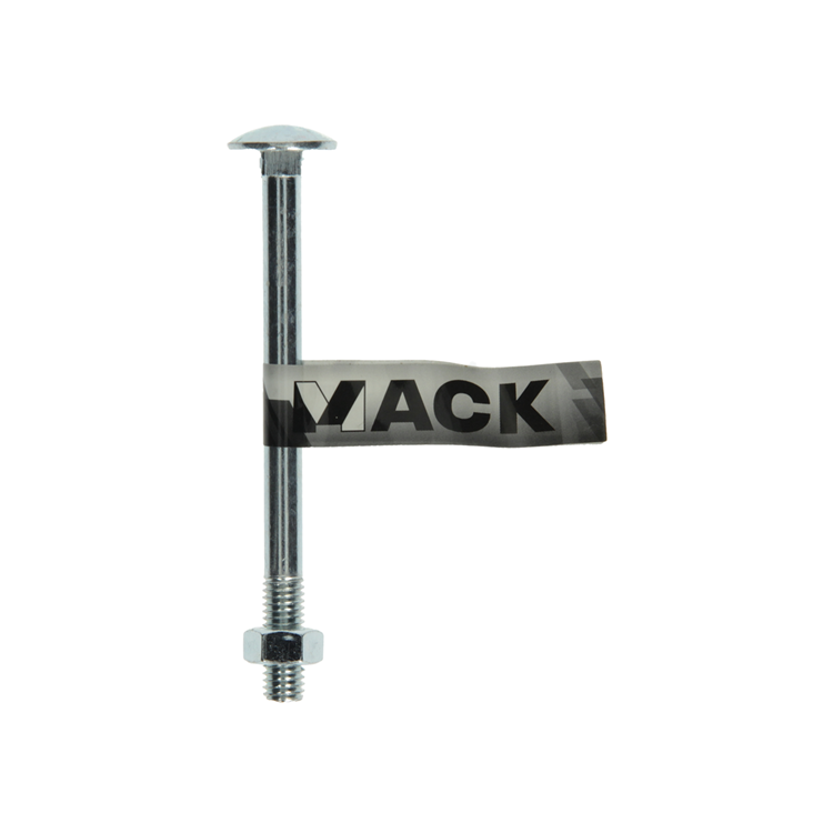 Mack 1017586 - houtbout + moer staal verzinkt1 st m8 x 100 mm | 10 stuks