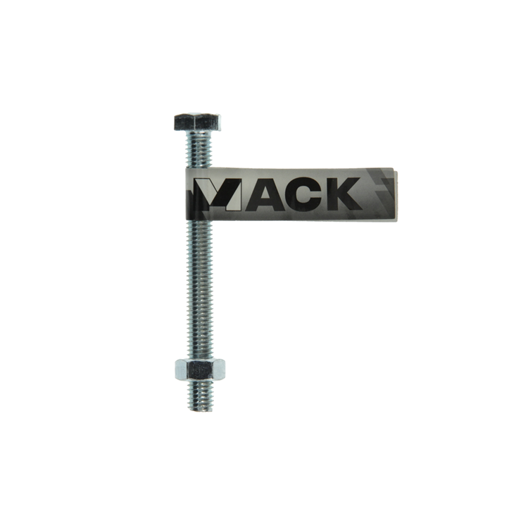 Mack 1017618 - tapbout + moer staal verzinkt 1 st m8 x 80 mm | 10 stuks