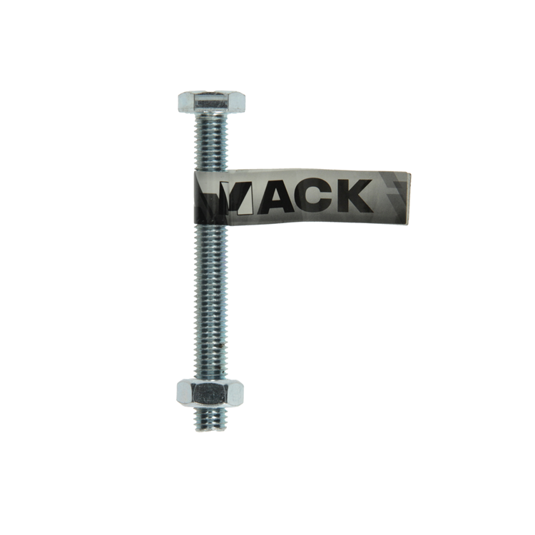 Mack 1017626 - tapbout + moer staal verzinkt 1 st m10 x 90 mm | 10 stuks