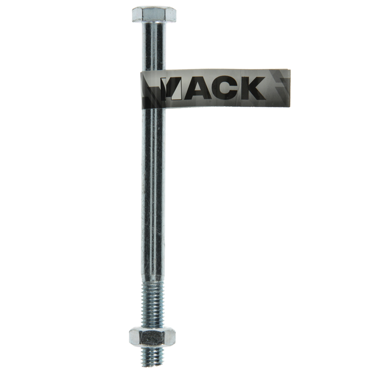Mack 1017629 - mekaniekbout + moer staal verzinkt 1 st m10 x 140 mm | 10 stuks