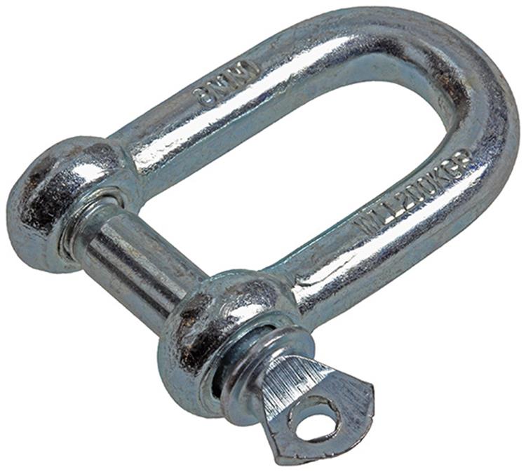 Mack 1008468 - 2 kelven recht 8mm verzinkt | 10 stuks
