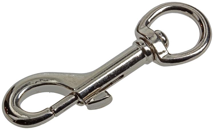 Mack 1008479 - 1 musketonhaak 20 x 80mm vernikkeld | 10 stuks
