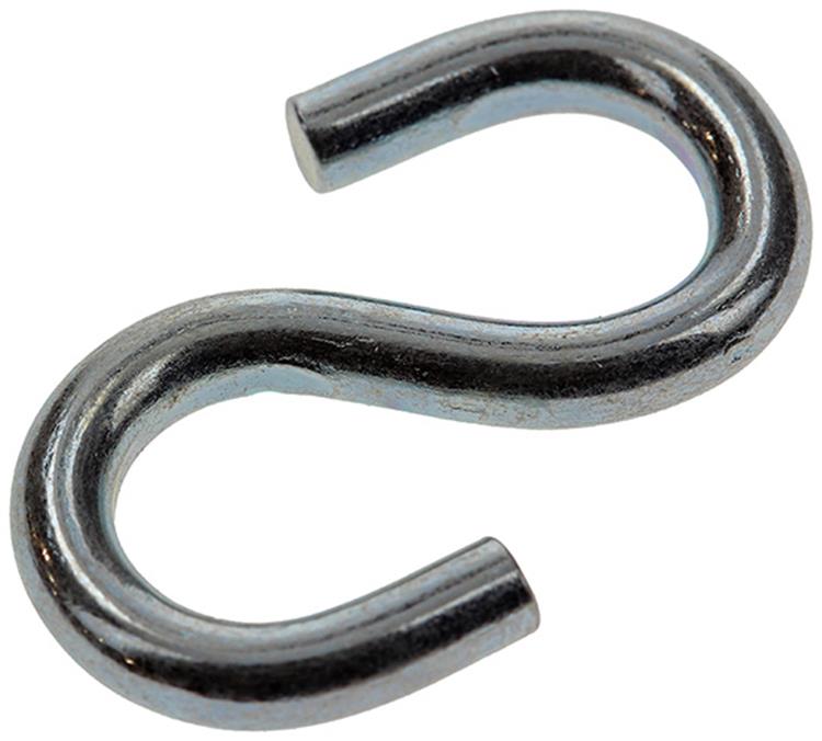Mack 1008483 - 2 open s-haken 4,0 x 35mm verzinkt | 10 stuks