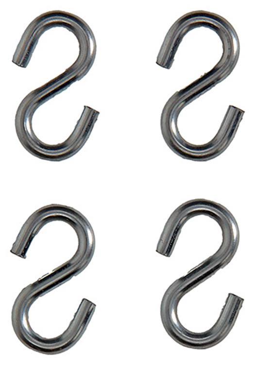 Mack 1008485 - 4 open s-haken 3,0x30mm verzinkt | 10 stuks