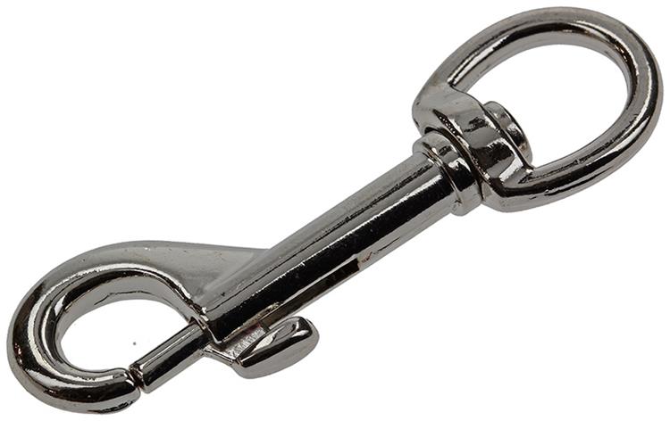 Mack 1008487 - 1 musketonhaak 13 x 68mm vernikkeld | 10 stuks