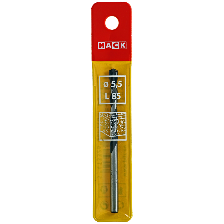 Mack 1018445 - betonboor din 8039 ø 5,5 x 85 mm | 5 stuks