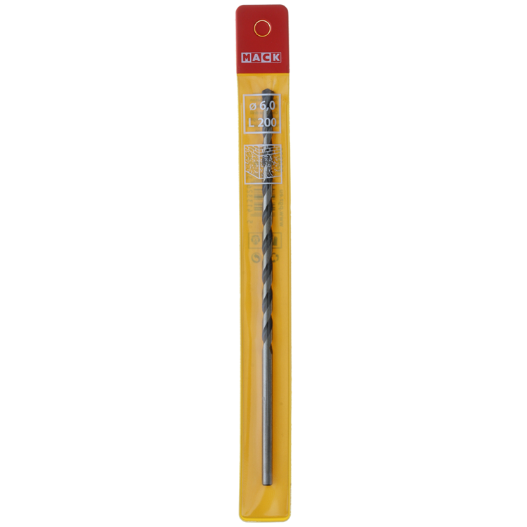 Mack 1018462 - betonboor din 8039 ø 6,0 x 200 mm | 5 stuks