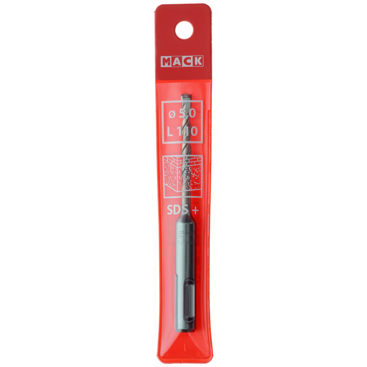Mack 1018474 - hamerboor sds + ø 5,0 x 110 mm | 5 stuks