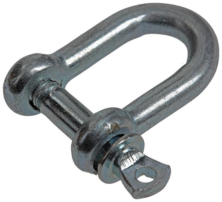 Mack 1008521 - 2 kelven recht 5mm verzinkt | 10 stuks