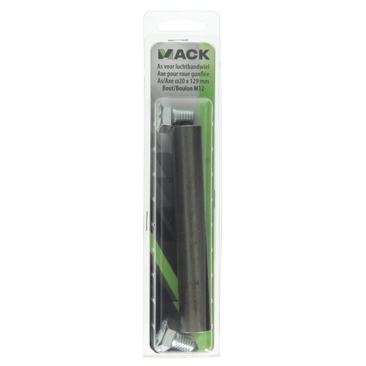 Mack 1060245 - as 20x129, boring m12 + 2 bevestigingsbouten m12 | 5 stuks