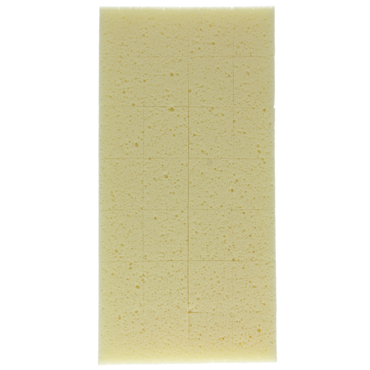 Mack 1004602 - plakspaan met spons geel 140x280mm | 5 stuks