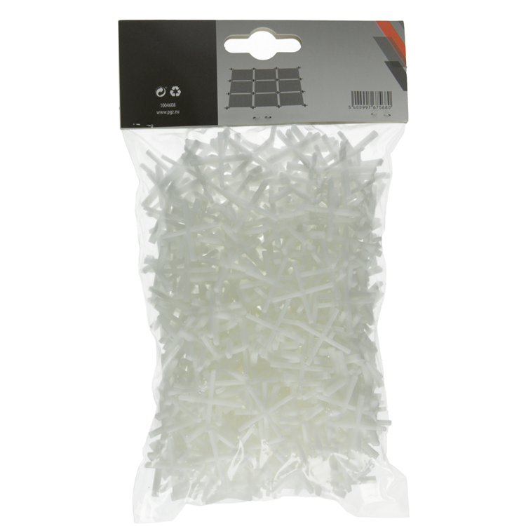Mack 1004608 - tegelvoegkruisjes 2mm 500st | 10 stuks