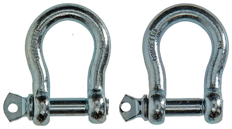 Mack 1008530 - 2 kelven ovaal 10mm verzinkt | 10 stuks