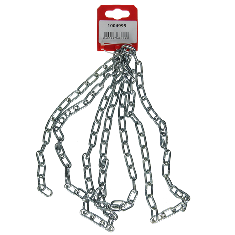 Mack 1004995 - ketting schakel kort din5685-2ø 3mm l 16mm 2m wwl 40 kg | 5 stuks