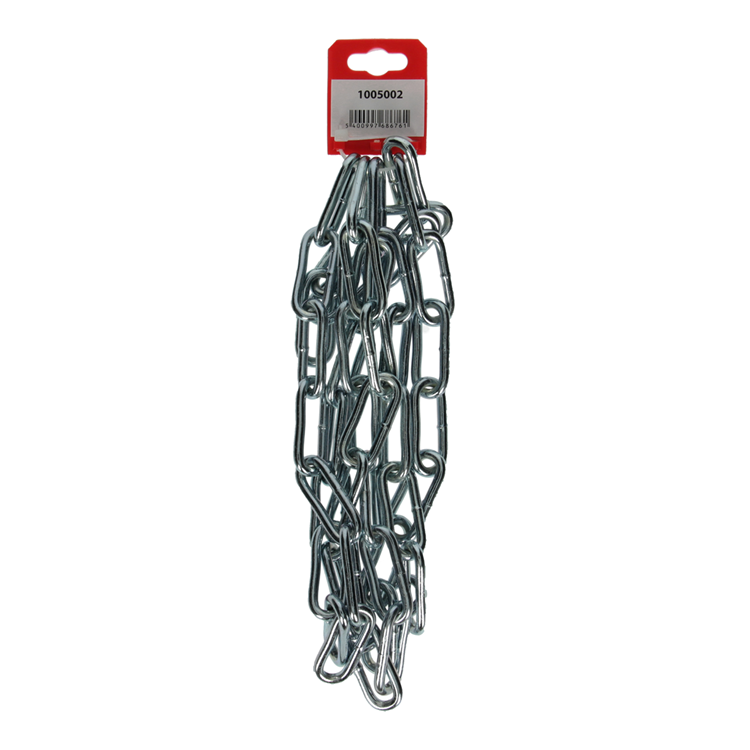 Mack 1005002 - ketting schakel lang din5685-1ø 6mm l 42mm 2m wwl 160 kg | 5 stuks