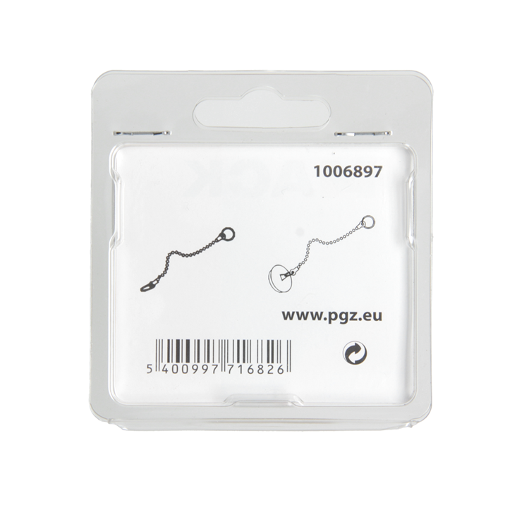 Mack 1006897 - 1 lavabokogelketting+ toebeh. bl | 5 stuks