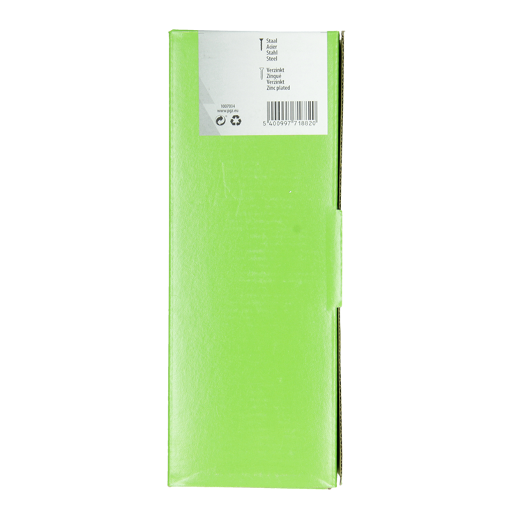 Mack 1007034 - houtdraadbout staal verzinkt 100 st 6 x 80 mm | 2 stuks