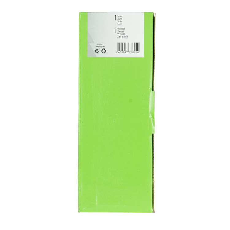 Mack 1007047 - houtdraadbout staal verzinkt 40 st 10 x 120 mm | 1 stuks