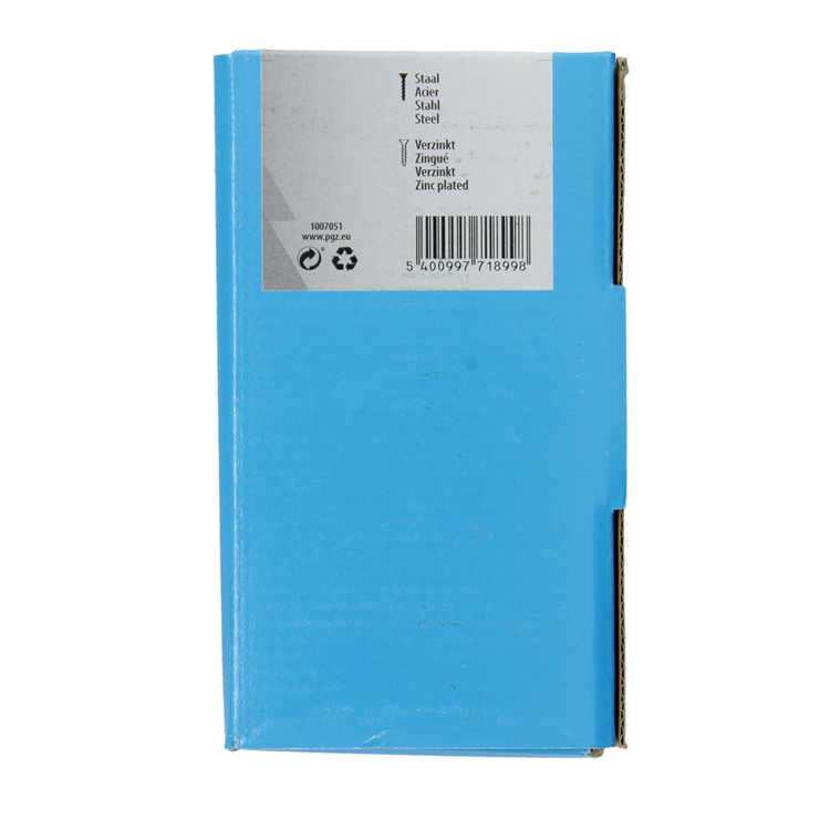 Mack 1007051 - houtbout + moer verzinkt 150 st 6 x 40 mm | 4 stuks