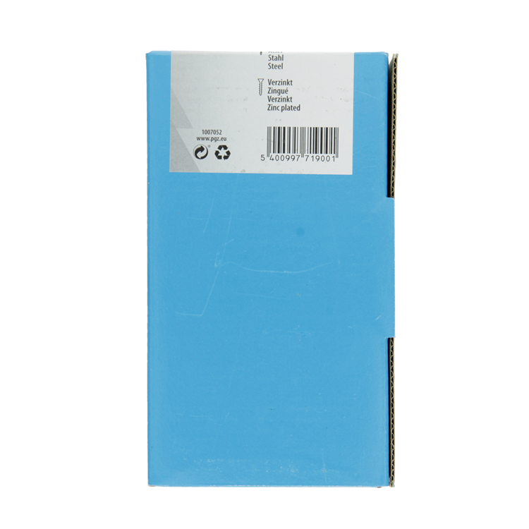 Mack 1007052 - houtbout + moer verzinkt 100 st 6 x 50 mm | 4 stuks