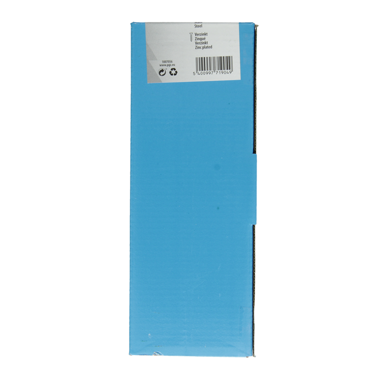Mack 1007056 - houtbout + moer verzinkt 75 st6 x 100 mm | 2 stuks