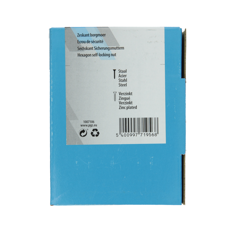 Mack 1007106 - borgmoeren 200 st m8 | 5 stuks