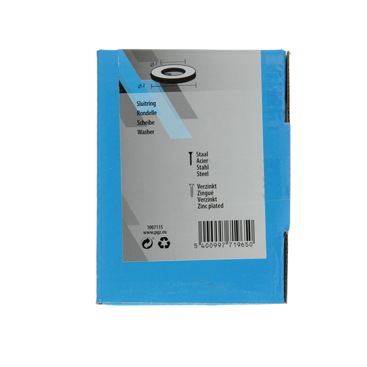 Mack 1007115 - sluitringen 50 st m16 | 5 stuks