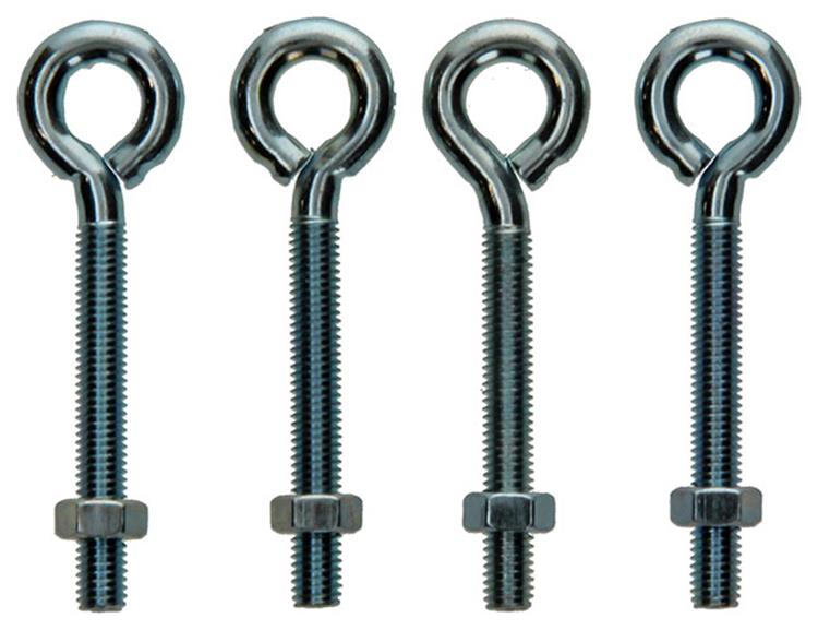 Mack 1008545 - 4 oogbouten + moer m5 x 40mm verzinkt | 10 stuks