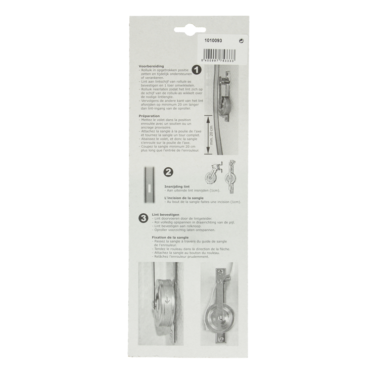 Mack 1010093 - 1 lintoproller orient 7m 22mm | 5 stuks