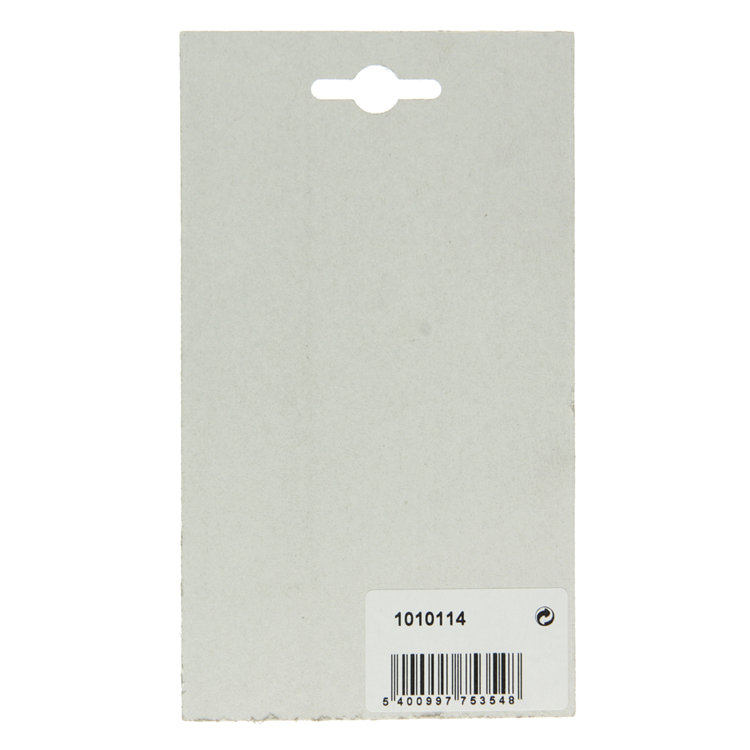 Mack 1010114 - 2 stoothaken trapezium voor rolluik wit 42mm | 10 stuks