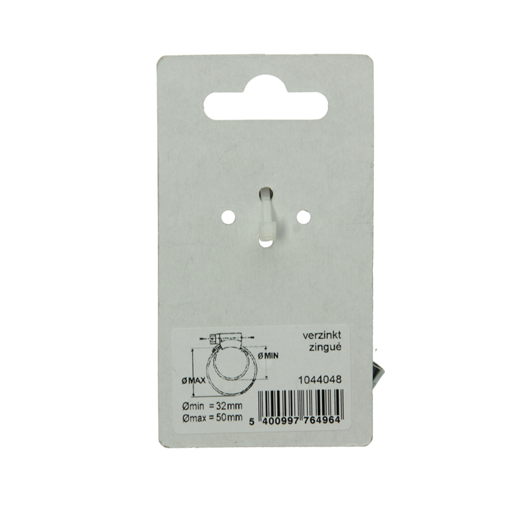 Mack 1044048 - verzinkte spanring (2) 32-50mm | 10 stuks