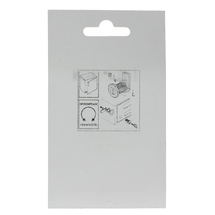 Mack 1013584 - 1 brievenkastslot verchroomd 32mm | 5 stuks