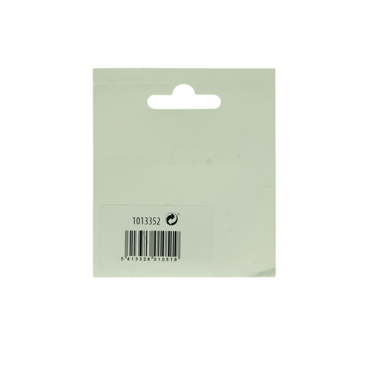 Mack 1013352 - 2 meubelpaumellen links vernikkeld h 50 x b 40 mm | 5 stuks