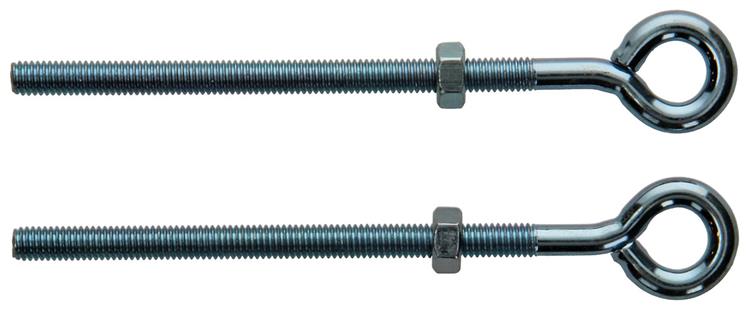 Mack 1008550 - 2 oogbouten + moer m6 x 100mm verzinkt | 10 stuks